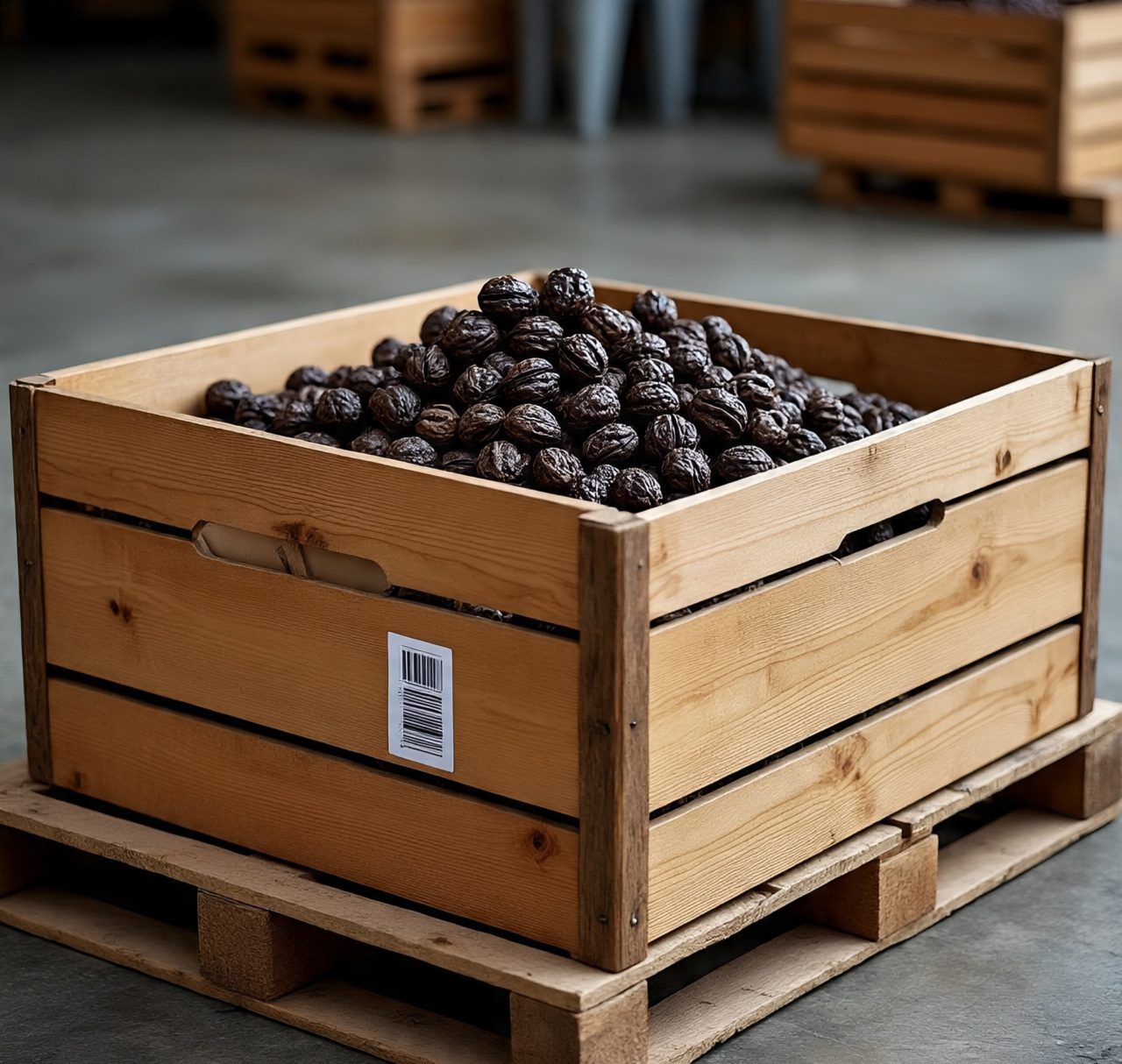 black walnut packaging for export