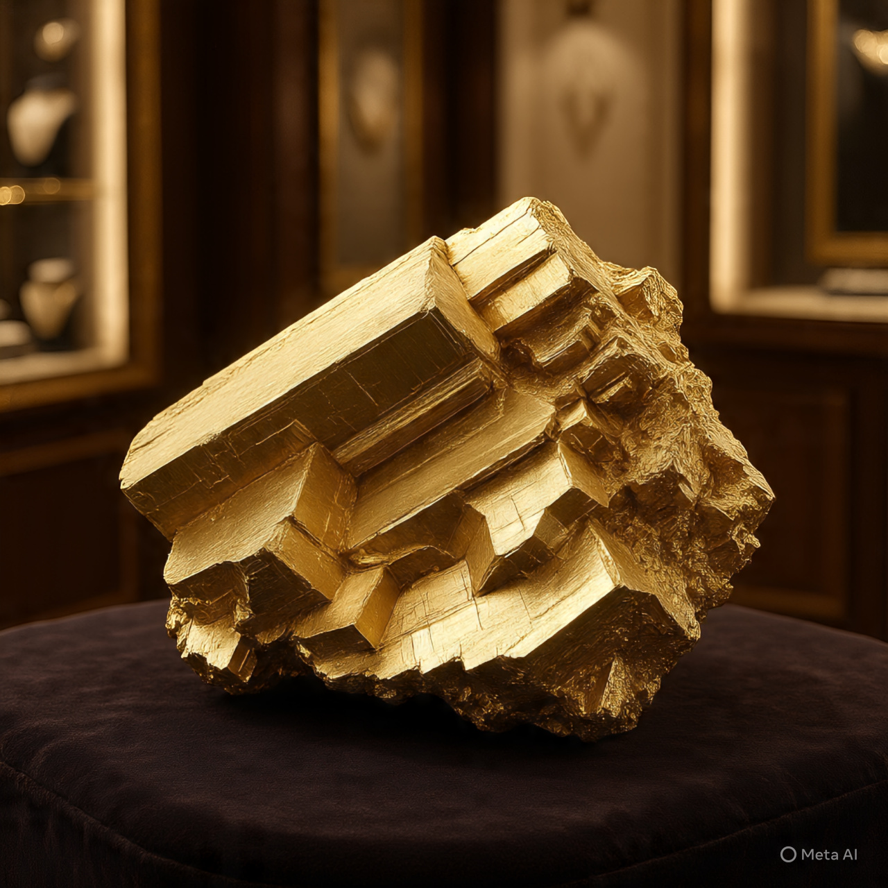gold solid mineral