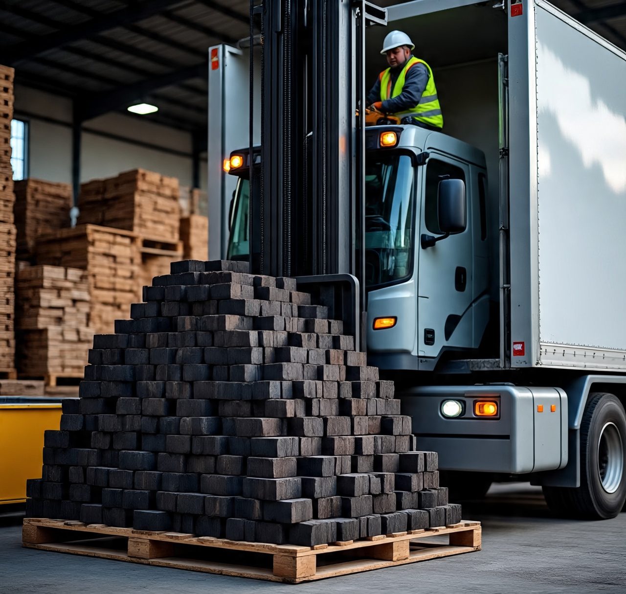 hardwood charcoal export