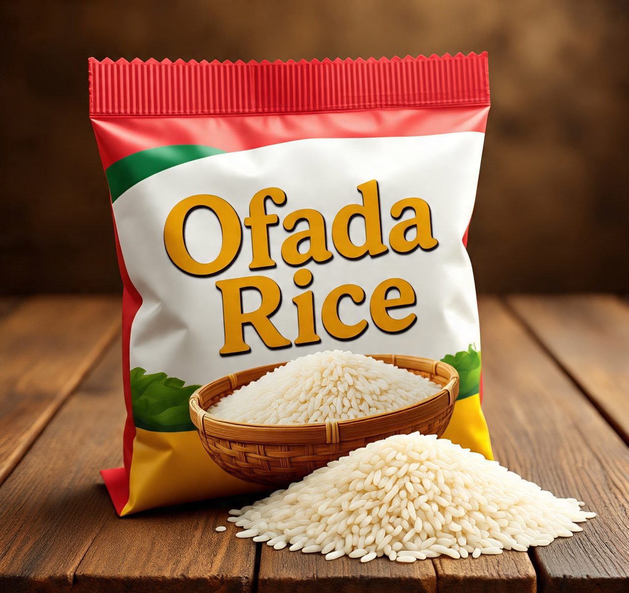 ofada rice packaging